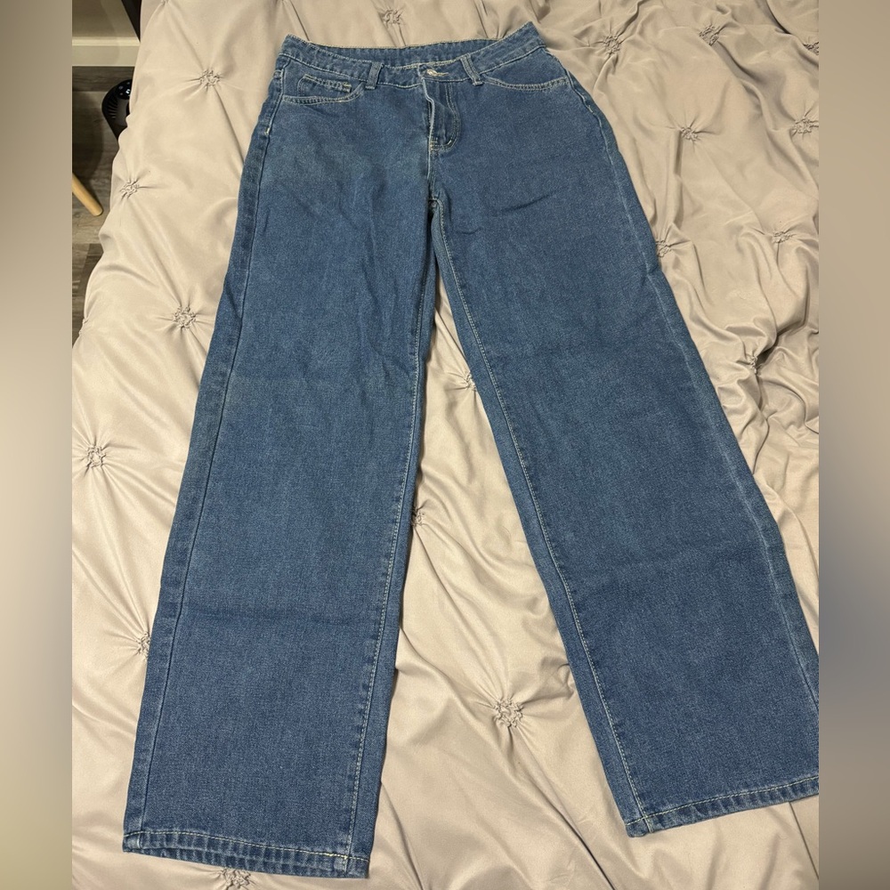 blue regular jeans